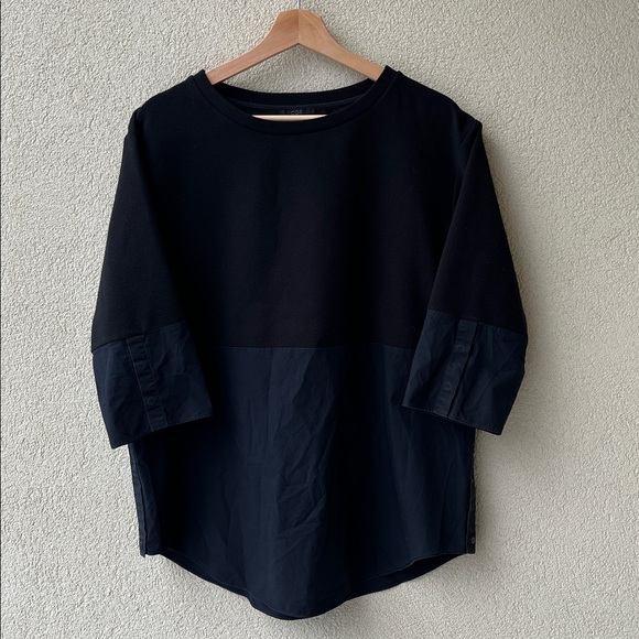 COS Two-Textured Navy Tunic - Small - Picture 6 of 9